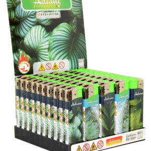 ADAMO (181 369) matricás zöld levelek  öngyújtó