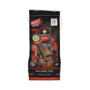 PROF (40807007)  tűzgyújtó kocka  80 darab