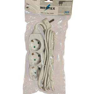 WERTEX  háztartási elosztó 03 - 3 m