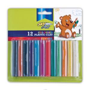 SKY art gyurma színes 12 db - os