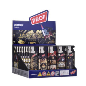 PROF (4080 4791) vihar 3 D öngyújtó  Kaszinó