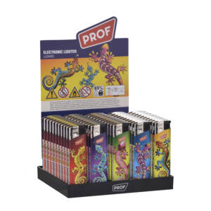 PROF (8000 0073) matricás öngyújtó gyíkok